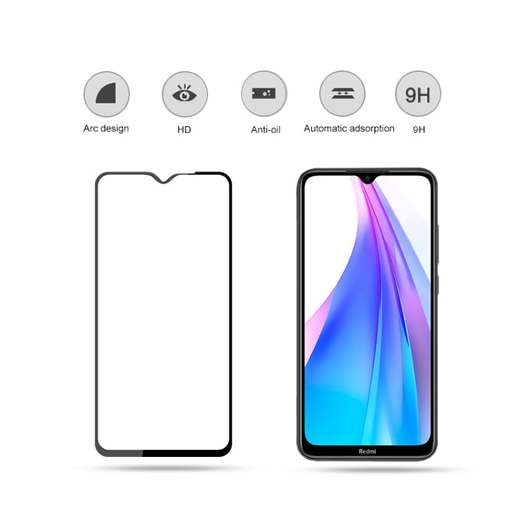 Pellicola vetro temperato 0.33mm per Xiaomi Redmi Note 8T