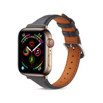 Per Apple Watch 3/2/1 generazione cinturino in pelle sottile universale da 38 mm