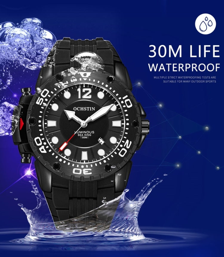 Orologio sportivo uomo impermeabile con luce notturna