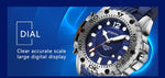 Orologio sportivo uomo impermeabile con luce notturna