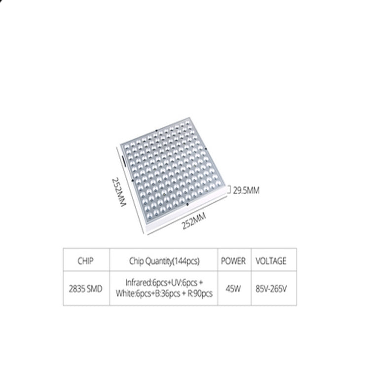 Lampada LED 45W spettro completo per piante