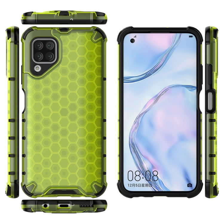 Per Huawei Nova 6 SE Custodia antiurto a nido d'ape per PC + TPU, For Huawei Nova 6 SE