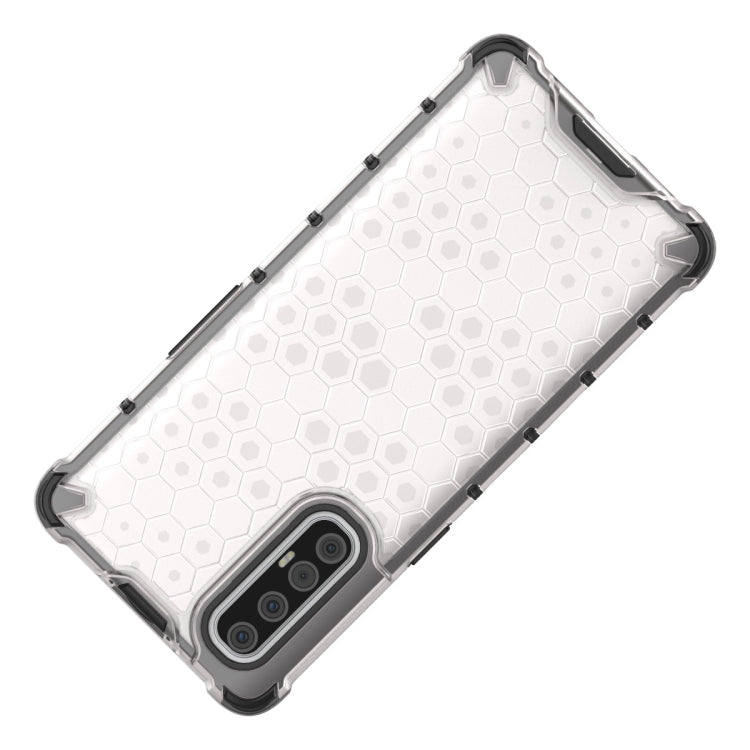 Per OPPO Reno3pro Custodia antiurto per PC a nido d'ape + TPU, For OPPO Reno 3 Pro