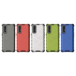 Per OPPO Reno3pro Custodia antiurto per PC a nido d'ape + TPU, For OPPO Reno 3 Pro