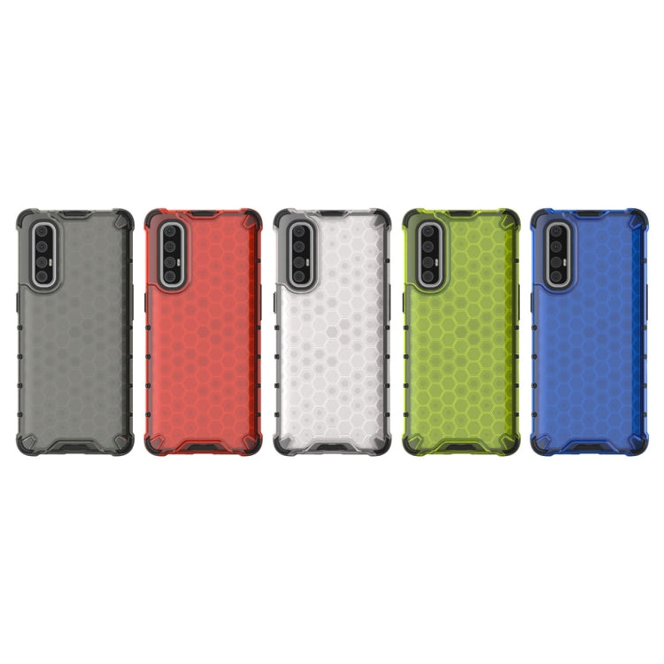 Per OPPO Reno3pro Custodia antiurto per PC a nido d'ape + TPU, For OPPO Reno 3 Pro