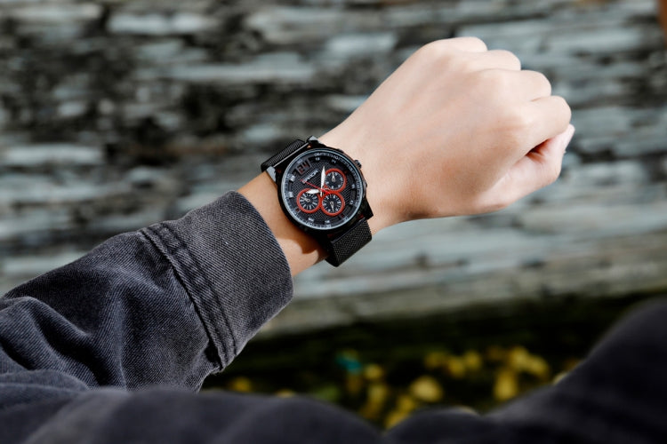 SANDA 5009 Orologio da uomo al quarzo impermeabile
