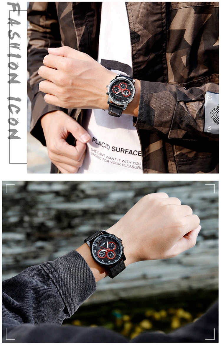 SANDA 5009 Orologio da uomo al quarzo impermeabile