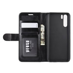 Per OPPO A91 R64 Texture Custodia in pelle PU a vibrazione orizzontale singola con supporto e slot per schede e portafoglio e cornice per foto, For OPPO A91