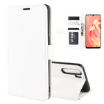 Per OPPO A91 R64 Texture Custodia in pelle PU a vibrazione orizzontale singola con supporto e slot per schede e portafoglio e cornice per foto, For OPPO A91