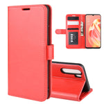 Per OPPO A91 R64 Texture Custodia in pelle PU a vibrazione orizzontale singola con supporto e slot per schede e portafoglio e cornice per foto, For OPPO A91