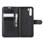 Per OPPO A91 Custodia in pelle PU con vibrazione orizzontale Litchi Texture con supporto e slot per schede e portafoglio, For OPPO A91