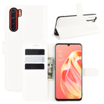 Per OPPO A91 Custodia in pelle PU con vibrazione orizzontale Litchi Texture con supporto e slot per schede e portafoglio, For OPPO A91