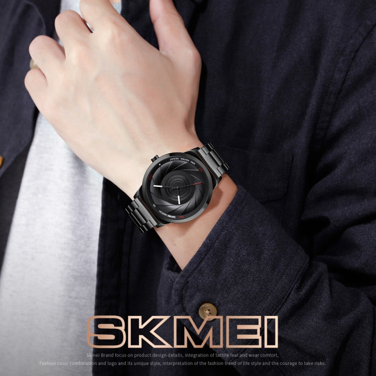 Skmei 9210 Orologio da Polso Uomo Oro Impermeabile