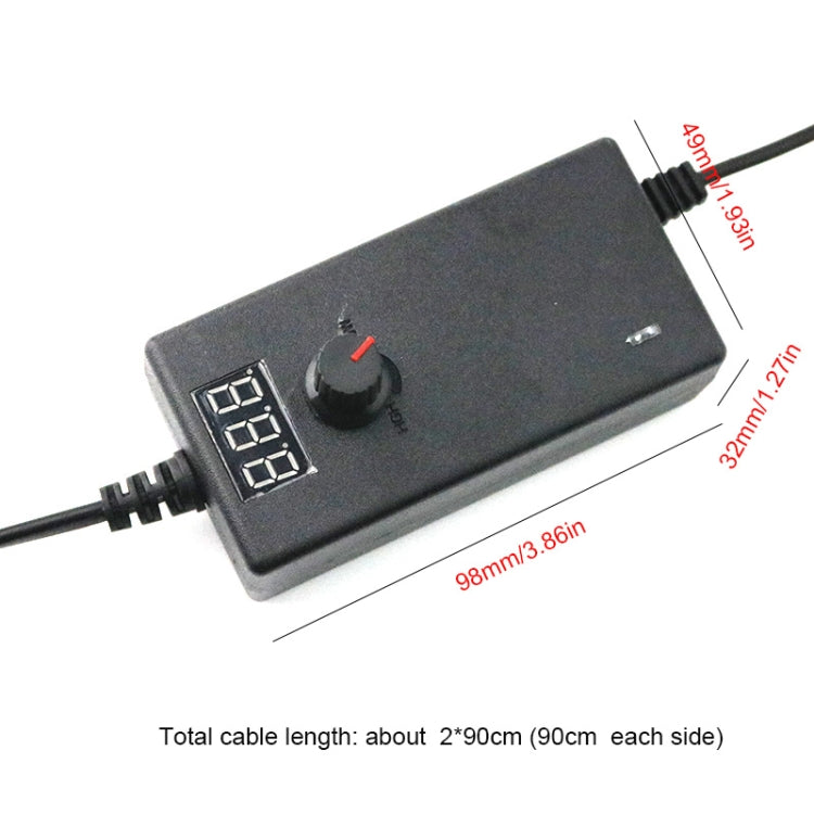 Adattatore alimentazione regolabile CA a CC 3-24V 2A
