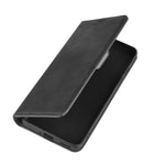 Per OnePlus 8 Custodia in pelle con ventosa magnetica per affari retro-pelle con supporto, slot per carte e portafoglio, For OnePlus 8