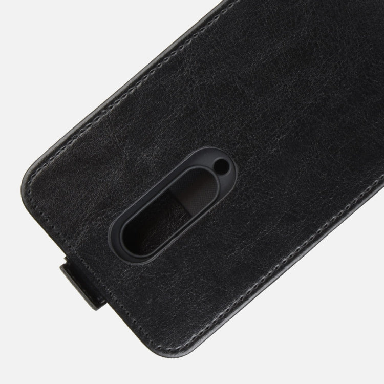Per OnePlus 8 OnePlus 8 R64 Texture Custodia protettiva in pelle a vibrazione verticale singola con slot per schede e cornice per foto, For OnePlus 8