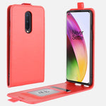 Per OnePlus 8 OnePlus 8 R64 Texture Custodia protettiva in pelle a vibrazione verticale singola con slot per schede e cornice per foto, For OnePlus 8