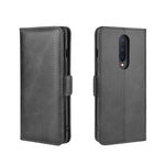 Per OnePlus 8 Custodia in pelle a vibrazione orizzontale con fibbia magnetica a doppio lato con supporto, slot per carte e portafoglio, For OnePlus 8