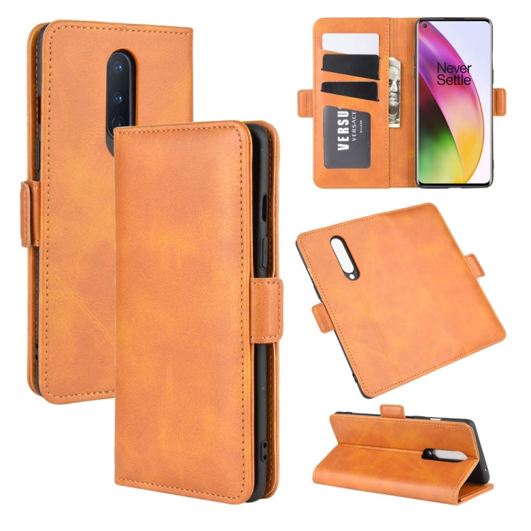 Per OnePlus 8 Custodia in pelle a vibrazione orizzontale con fibbia magnetica a doppio lato con supporto, slot per carte e portafoglio, For OnePlus 8