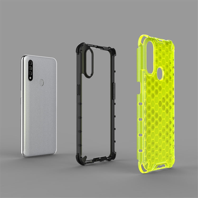 Per OPPO A8/A31 PC a nido d'ape antiurto + custodia in TPU, For OPPO A8