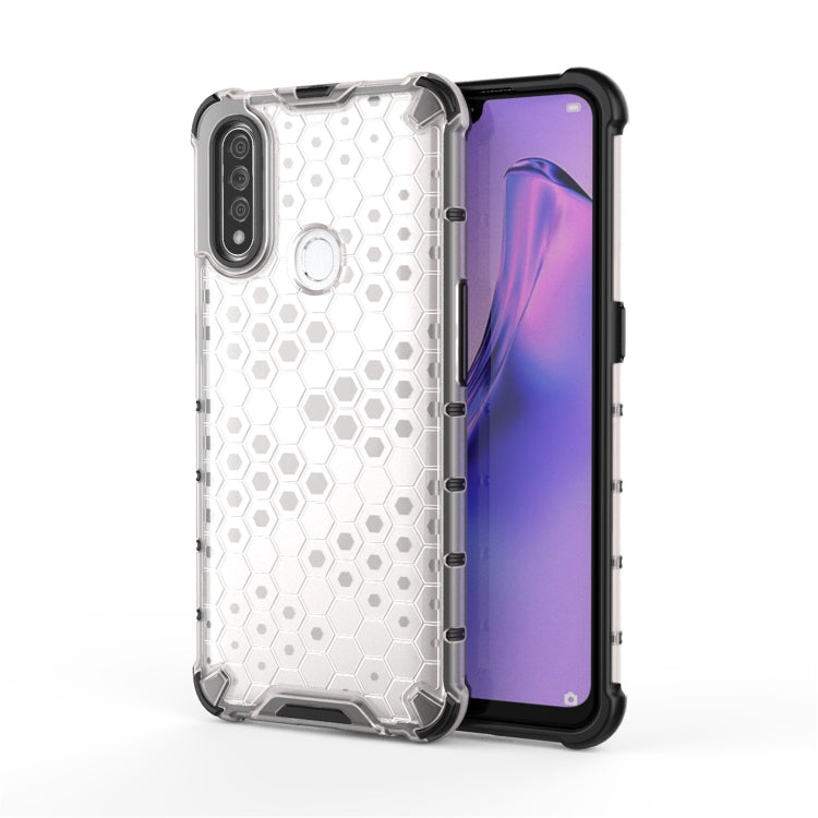 Per OPPO A8/A31 PC a nido d'ape antiurto + custodia in TPU, For OPPO A8