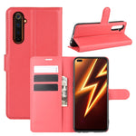 Per OPPO Realme 6 Pro Litchi Texture Custodia protettiva a vibrazione orizzontale con supporto e slot per schede e portafoglio, For Realme 6 Pro, For OPPO Realme 6 Pro
