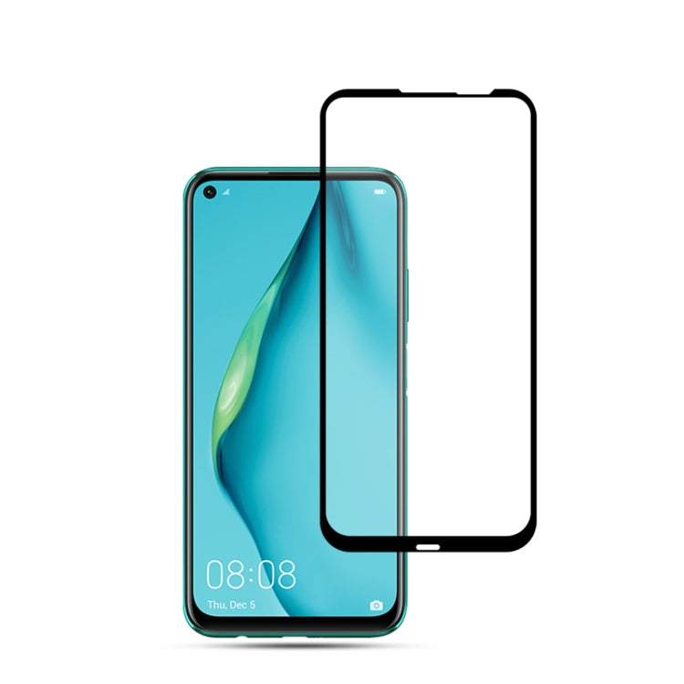2 pezzi mocolo 0.33mm 9H 2.5D Full Glue Pellicola in vetro temperato, For Huawei P40 Lite E, For Huawei P40 Lite