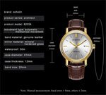 Orologio meccanico automatico uomo 41mm impermeabile
