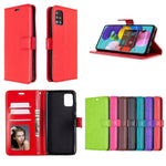 Custodia in pelle per Samsung Galaxy A51 con supporto