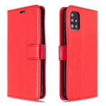 Custodia in pelle per Samsung Galaxy A51 con supporto