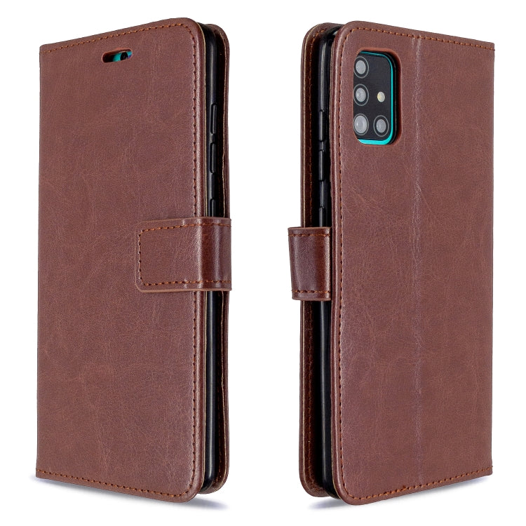 Custodia in pelle per Samsung Galaxy A51 con supporto