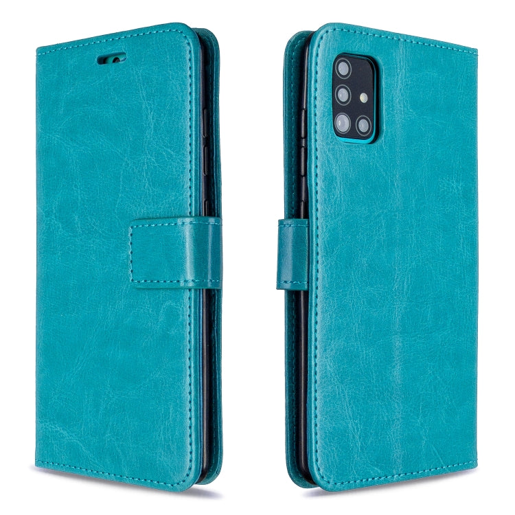 Custodia in pelle per Samsung Galaxy A51 con supporto