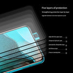 2 PZ ENKAY Hat-Prince Full Glue 0.26mm 9H 2.5D Pellicola a copertura totale in vetro temperato, For Xiaomi Redmi K30/K30 Pro, For Xiaomi Redmi Note 9/Note 9 Pro