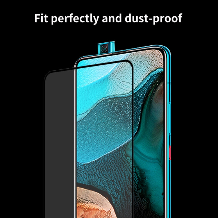 5 PZ ENKAY Hat-Prince Full Glue 0.26mm 9H 2.5D Pellicola a copertura totale in vetro temperato, For Xiaomi Redmi K30/K30 Pro, For Xiaomi Redmi Note 9/Note 9 Pro