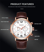 Orologio da uomo al quarzo Ochstin 6105 impermeabile