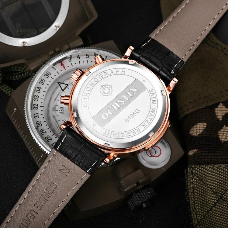 Orologio da uomo al quarzo Ochstin 6105 impermeabile