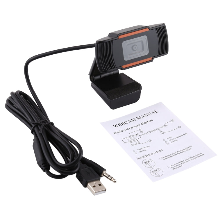 Webcam HD 480P USB con microfono per PC e Android TV