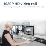 Webcam Full HD 1080P con microfono integrato USB