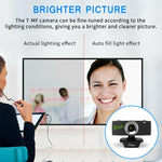 Webcam HD USB con microfono integrato e cancellazione rumore