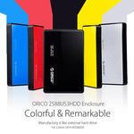 Custodia per disco rigido 2,5" USB 3.0 ORICO 2588US3-V1