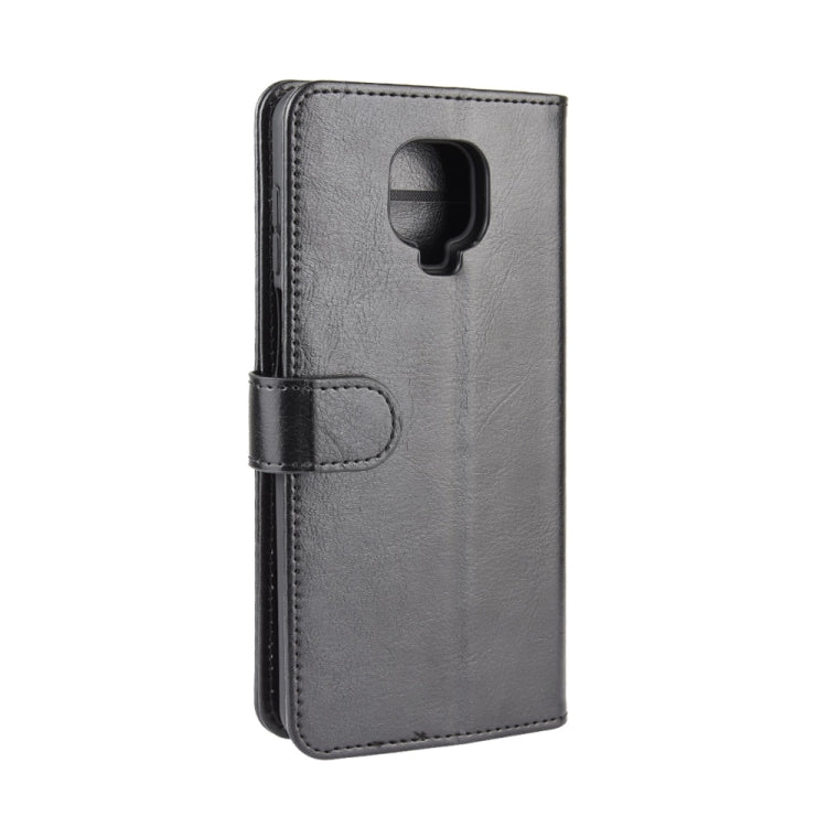 Per Xiaomi Redmi Note 9 Pro R64 Texture Custodia in pelle a vibrazione singola orizzontale con supporto e slot per schede e portafoglio e cornice per foto, For Xiaomi Redmi Note 9 Pro