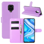 Per Xiaomi Redmi Note 9 Pro/Note 9S/Note 9 Pro Max Litchi Texture Custodia protettiva a vibrazione orizzontale con supporto e slot per schede e portafoglio, For Redmi Note 9 Pro