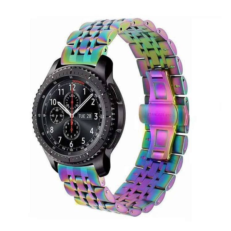 22mm Per Huawei Watch GT2e GT2 46mm Sette cinturini in acciaio inossidabile