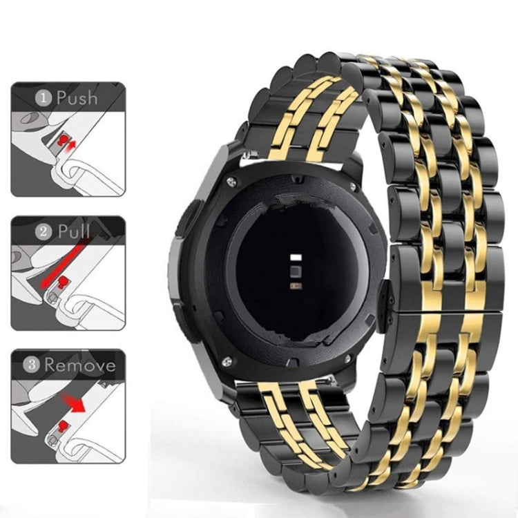 22mm Per Huawei Watch GT2e GT2 46mm Sette cinturini in acciaio inossidabile