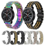 22mm Per Huawei Watch GT2e GT2 46mm Sette cinturini in acciaio inossidabile