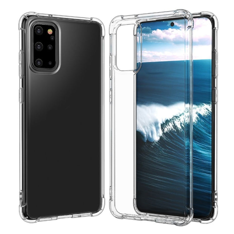 Per Huawei Honor X10 5G Custodia per telefono in TPU trasparente ultra sottile anti-caduta a quattro angoli