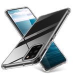 Per Huawei Honor X10 5G Custodia per telefono in TPU trasparente ultra sottile anti-caduta a quattro angoli