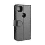 Per Google Pixel 4A R64 Texture Custodia protettiva a vibrazione orizzontale singola con supporto e slot per schede e portafoglio e cornice per foto, For Google Pixel 4A