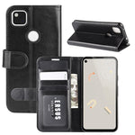 Per Google Pixel 4A R64 Texture Custodia protettiva a vibrazione orizzontale singola con supporto e slot per schede e portafoglio e cornice per foto, For Google Pixel 4A