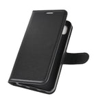 Per Google Pixel 4a Litchi Texture Custodia protettiva a vibrazione orizzontale con supporto, slot per schede e portafoglio, For Google Pixel 4a